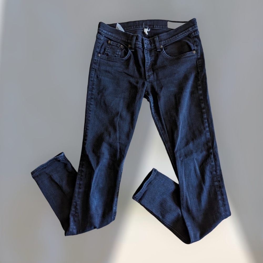 Rag & Bone Skinny Mid Rise Jeans
